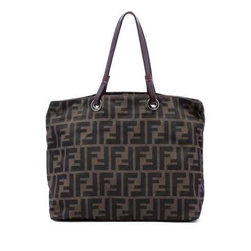Vintage Open Tote Zucca Canvas Large