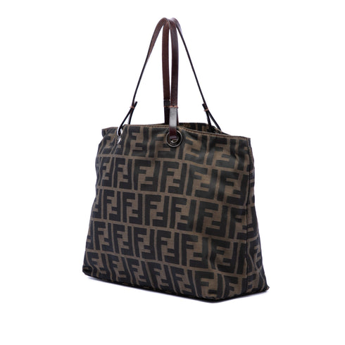 Vintage Open Tote Zucca Canvas Large