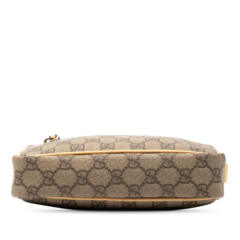 Front Zip Camera Bag GG Coated Canvas Small