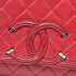 Filigree Flap Bag Quilted Caviar Medium
