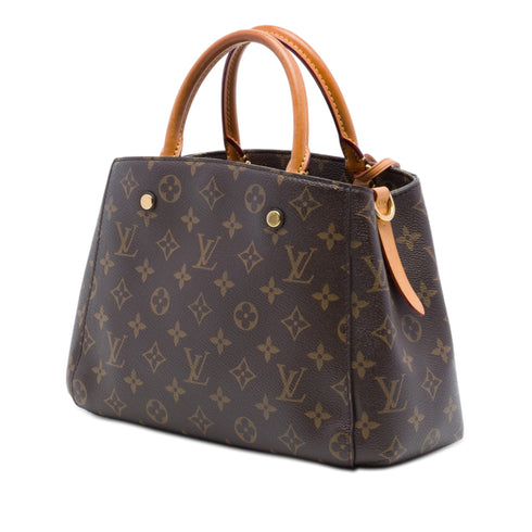 Montaigne Handbag Monogram Canvas BB