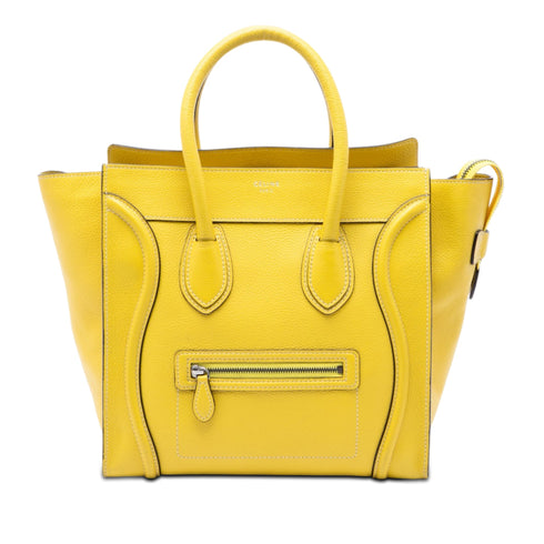 Luggage Bag Grainy Leather Mini