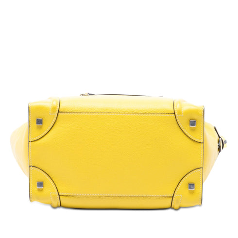 Luggage Bag Grainy Leather Mini