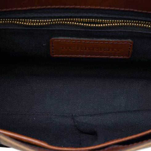 Bridle Abbott Crossbody Bag House Check Canvas and Leather Small