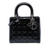 Lady Dior Bag Cannage Quilt Patent Medium