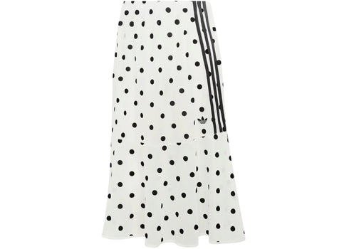 adidas Sheer Polka Dots Skirt Off White