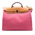 Herbag Zip Leather and Toile 39