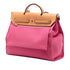 Herbag Zip Leather and Toile 39
