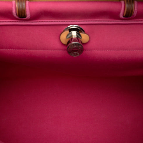 Herbag Zip Leather and Toile 39
