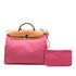 Herbag Zip Leather and Toile 39