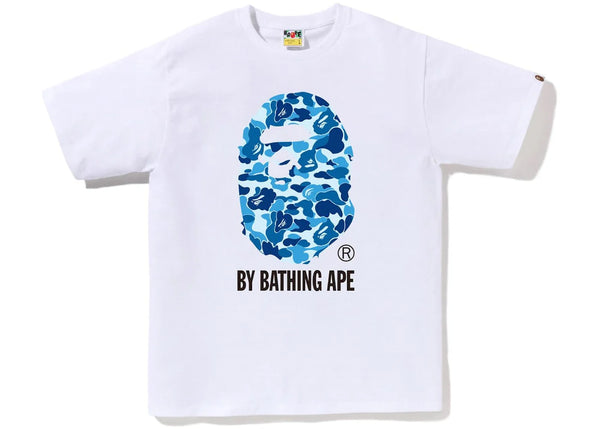BAPE ABC Camo By Bathing Ape Tee White/Blue (SS23)