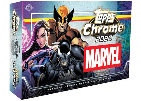 2026 Topps Chrome Marvel Comics Hobby Box
