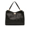 Trifolio Tote Gancini Embossed Leather Large