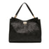 Trifolio Tote Gancini Embossed Leather Large