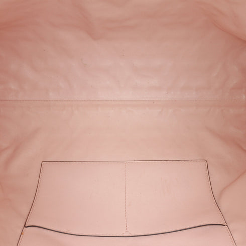 Trifolio Tote Gancini Embossed Leather Large
