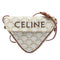 Triangle Crossbody Bag Triomphe Coated Canvas