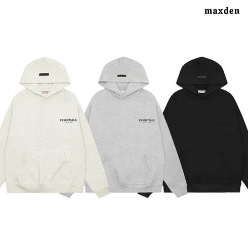 ESSENTIALS Printed Hoodie + FREE TRACKPANTS