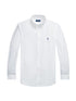 RALPH LAUREN Custom Fit Stretch Poplin Shirt White