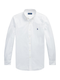 RALPH LAUREN Slim Fit Stretch Poplin Shirt White