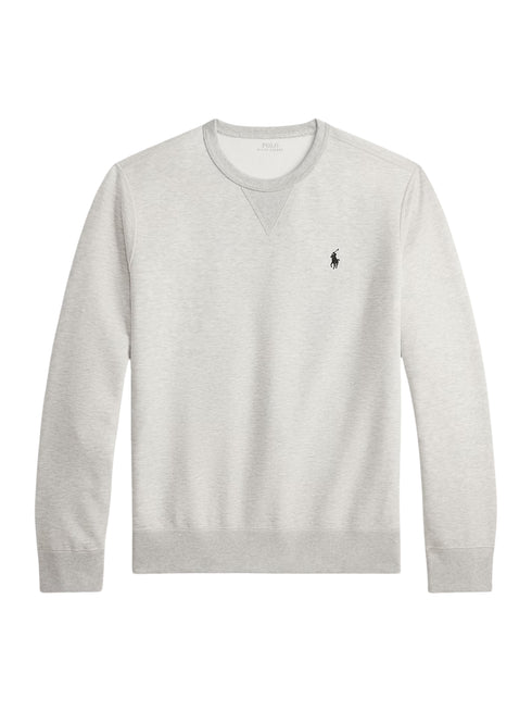 RALPH LAUREN Double-Knit Sweatshirt Light Sport Heather