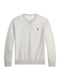 RALPH LAUREN Double-Knit Sweatshirt Light Sport Heather
