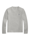 RALPH LAUREN Cotton Jersey Sleep Shirt Andover Heather