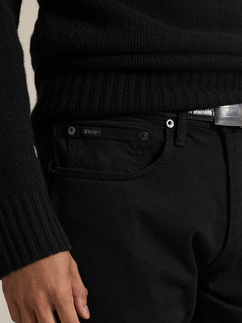 RALPH LAUREN Sullivan 5-Pocket Denim Jeans Black
