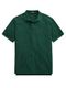 RALPH LAUREN Slim Fit Mesh Polo Shirt College Green