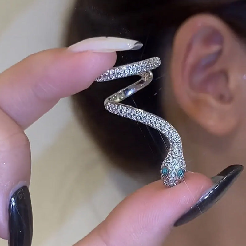 Oorclip Oorbellen - Slang Design