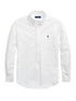 RALPH LAUREN Custom Fit Garment-Dyed Oxford Shirt White
