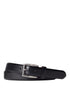 RALPH LAUREN Leather Dress Belt Black