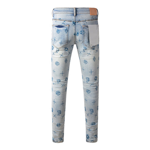 PURPLE Fashion Jeans 9063