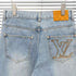 Louis Vuitton Logo-Embroidered Jeans