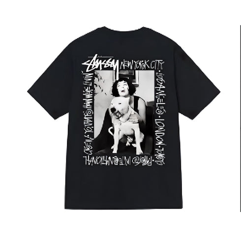 Stussy T-Shirts Casual Versatile Loose T-Shirts Couple