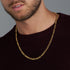 5mm Gold Figaro Link Chain