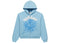 Sp5der OG Web Zip Up Hoodie (SS26) Sky Blue