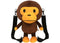 BAPE Baby Milo Extra Large Plush Backpack