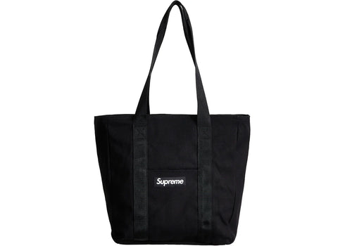 Supreme Canvas Tote Black