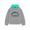 SS24 Hoodie Dark Heather Oatmeal/Mint Leaf