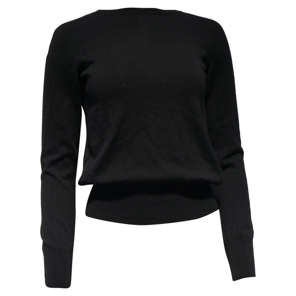Women's Moschino Sweater in Black Virgin Wool