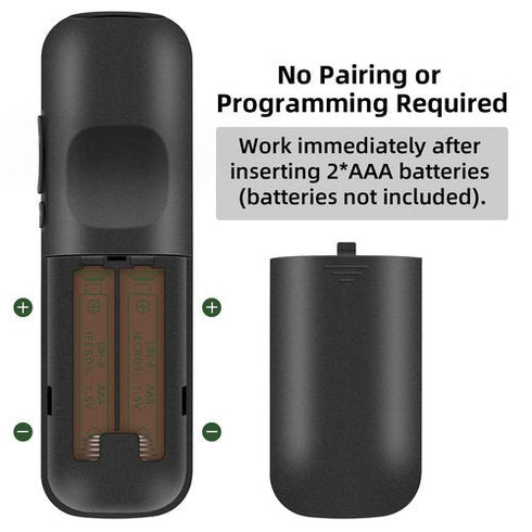 (Pack of 2) Replacement for Roku TV Remote Control, Compatible with TCL Roku/Hisense Roku/Onn Roku/Roku Built-in Smart TVs. (Not Compatible with Roku Stick or Box). 1 Year Warranty.
