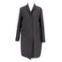 Women's Jil Sander Long Coat in Grey Acetate