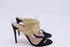 Women's Aquazzura Rendez Vous Sandals in Black Suede and Leather