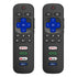 (Pack of 2) Replacement for Roku TV Remote Control, Compatible with TCL Roku/Hisense Roku/Onn Roku/Roku Built-in Smart TVs. (Not Compatible with Roku Stick or Box). 1 Year Warranty.