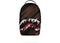 Sprayground Smeared Grunge Backpack Brown