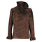 Women's Kenzo Paisley Print Blouse in Brown Wool