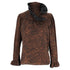 Women's Kenzo Paisley Print Blouse in Brown Wool
