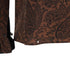 Women's Kenzo Paisley Print Blouse in Brown Wool