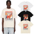 Rhude T-shirts Sailing Sunset Print Cotton Casual Crew Neck Short Sleeve Men and Women