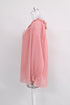 Women's Marc Jacobs Ruffle Blouse in Pink Silk